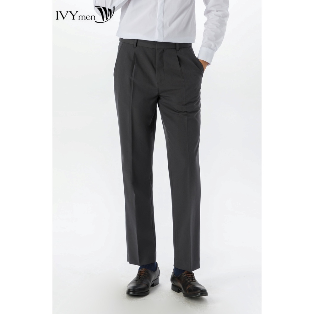 [NHẬP WABRTL5 GIẢM 10% TỐI ĐA 50K ĐH 250K ]Quần dài nam dáng Regular IVY moda MS 22E3065