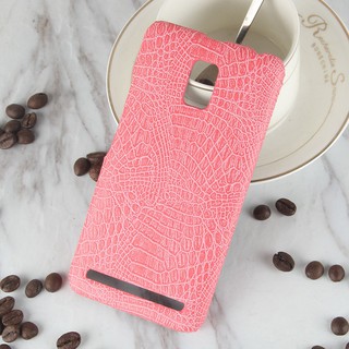 For Lenovo A6600 Case Crocodile Pattern Skin Hard Cover