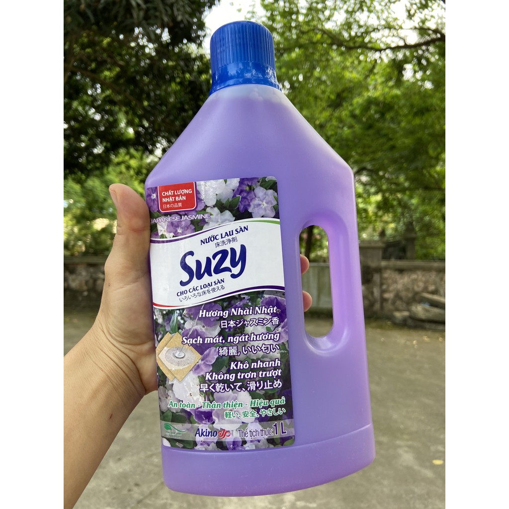 NƯỚC LAU SÀN SUZY HƯƠNG QUẾ 1L