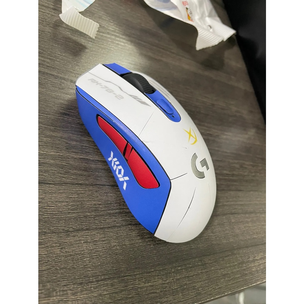 Bộ Miếng Dán Trang Trí Chuột Không Dây Chống Mồ Hôi Chống Trầy Xước Màu Trơn Cho Logitech G703 G603