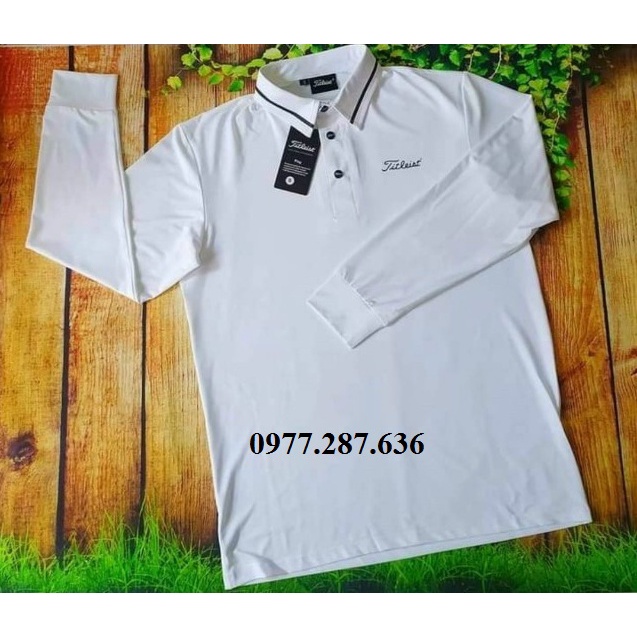 Áo golf nam dài tay Titleist thời trang thể thao GOLF PRO AD001