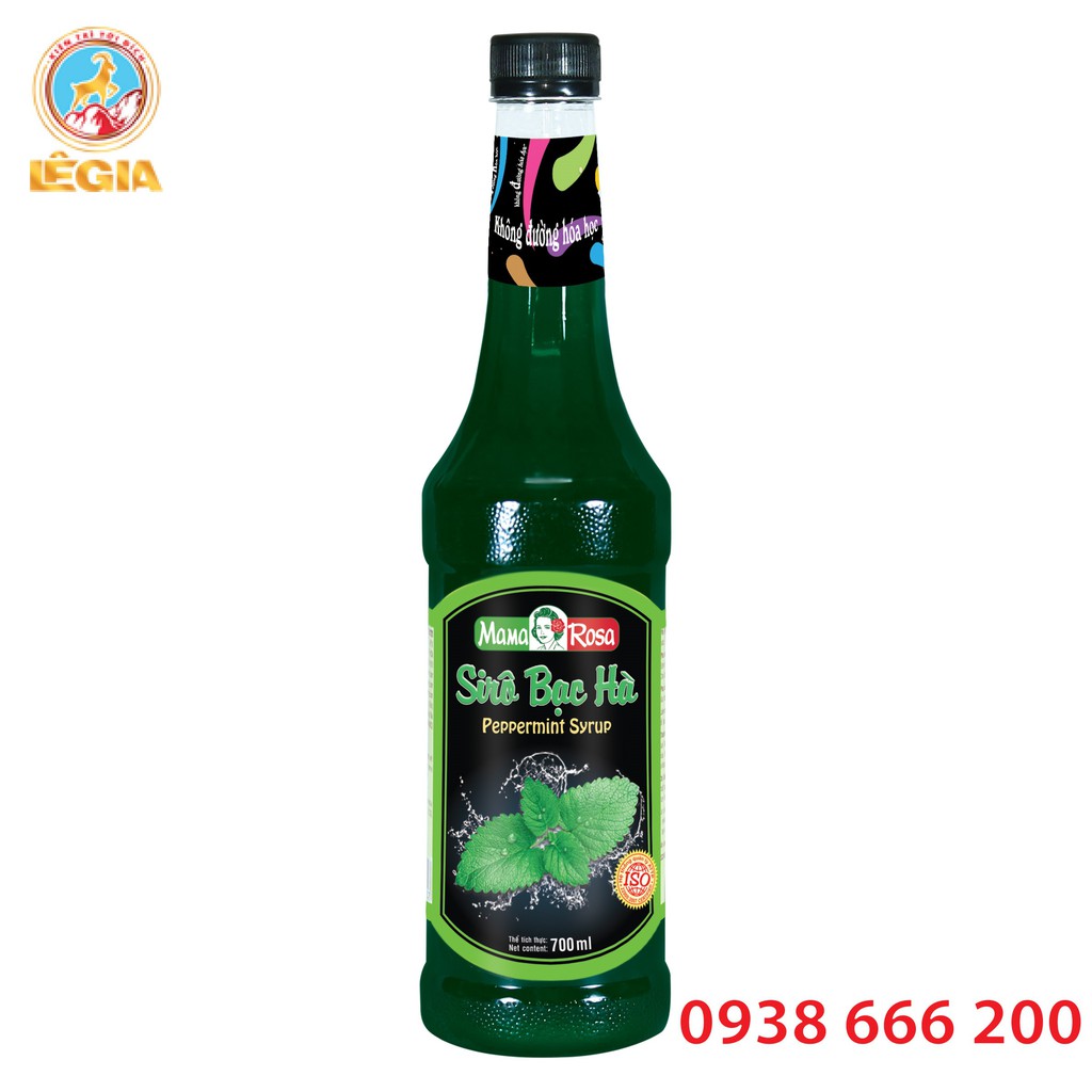 SYRUP GOLDEN FARM BẠC HÀ 700ML (SYRUP GOLDEN FARM MINTIAL)