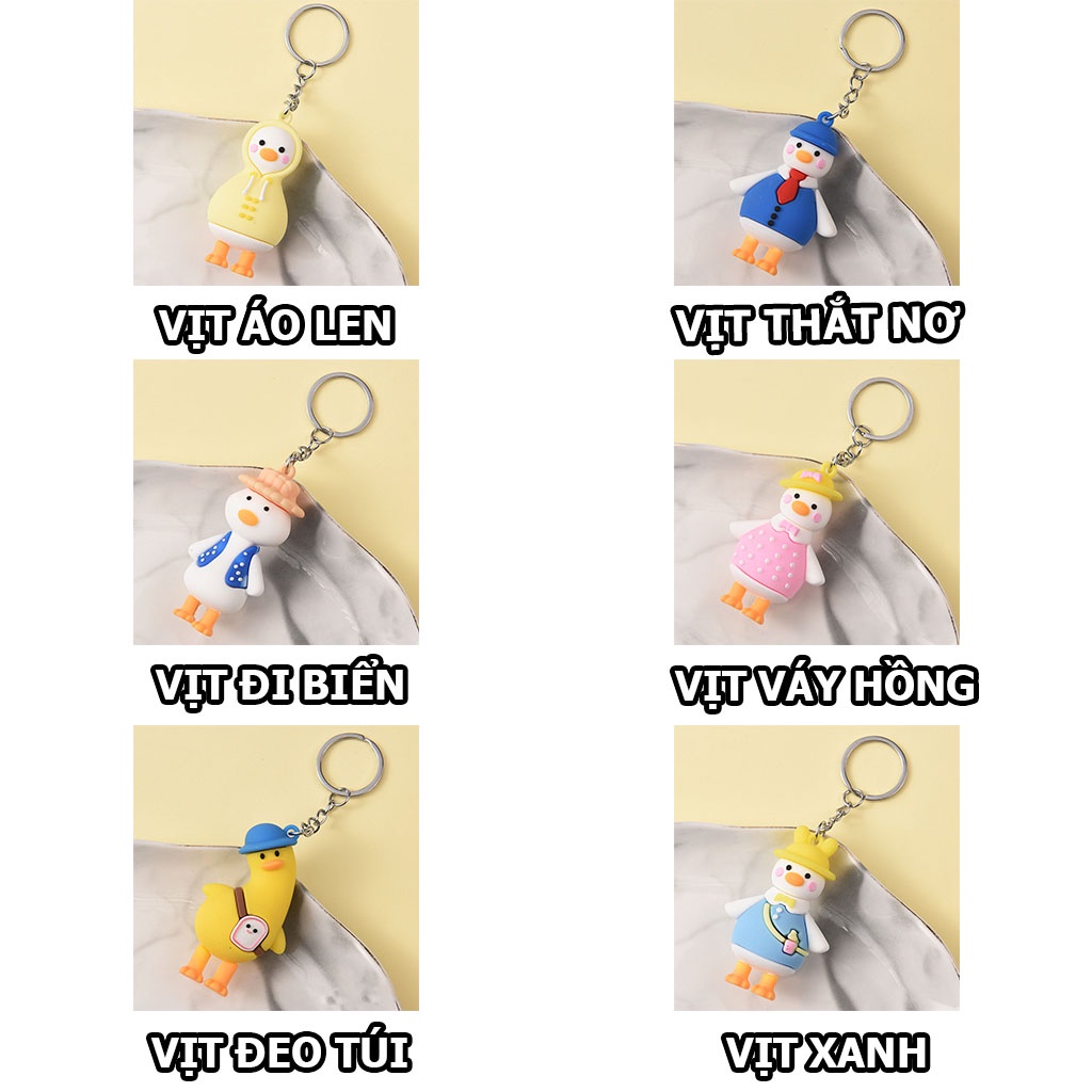 Móc khóa vịt dễ thương MK40