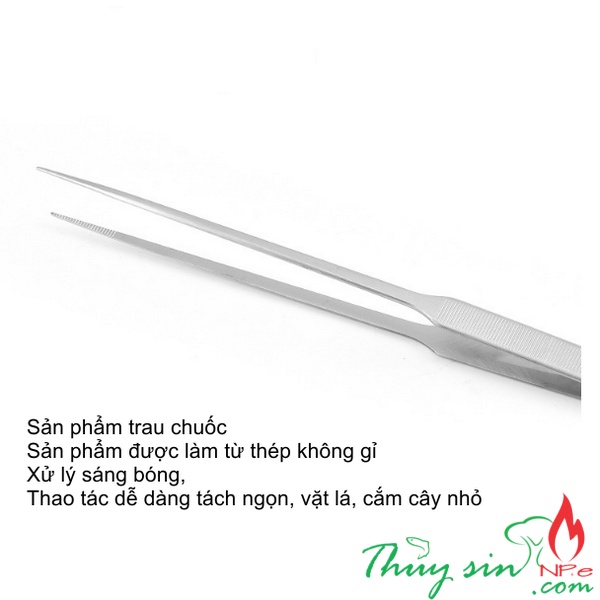 Nhíp trồng cây thủy sinh INOX|Nhíp tước lá|Nhíp tách ngọn
