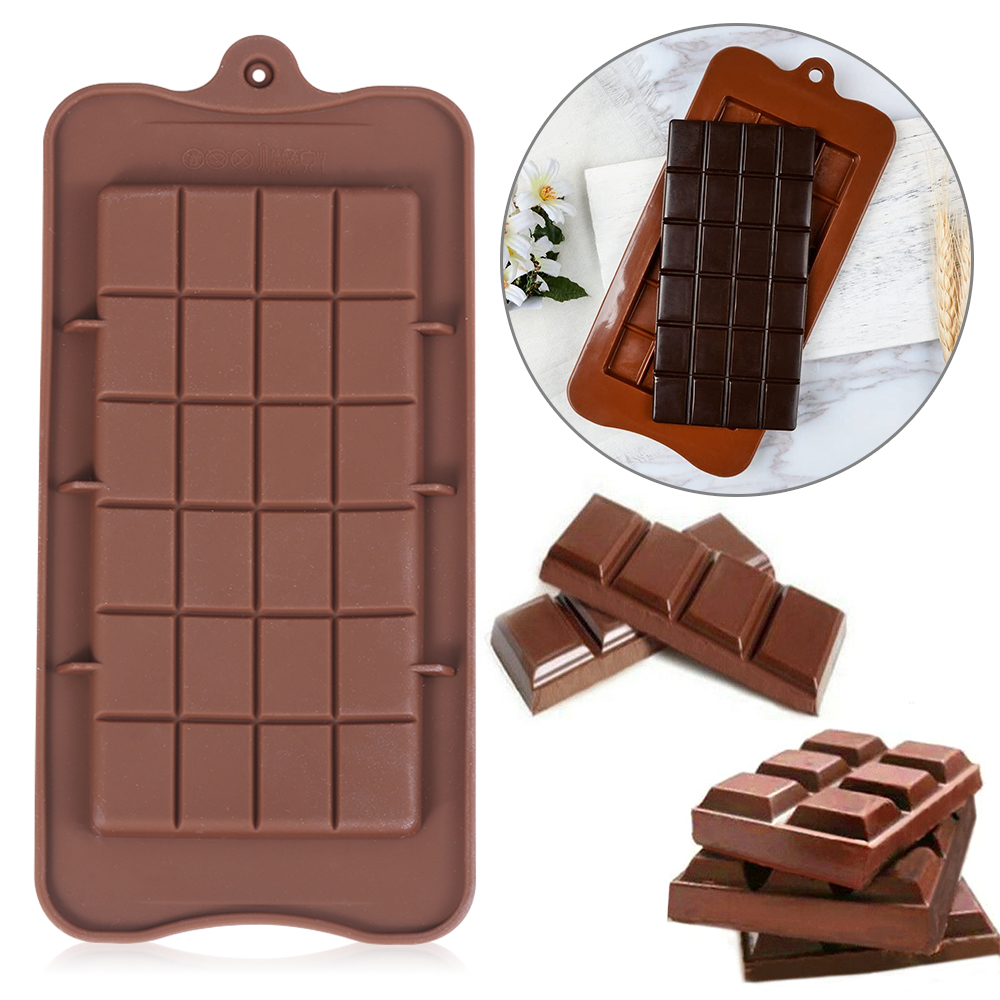 Khuôn Silicone Làm Bánh Waffle/Sô Cô La/Kẹo Ngọt