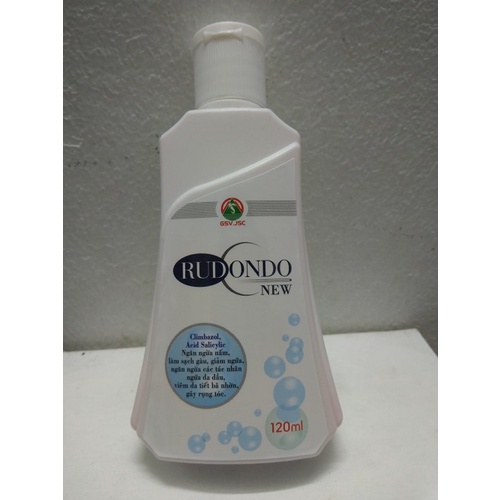 Dầu tắm gội Rudondo  New ngăn ngừa gàu và nấm - chai 120 ml