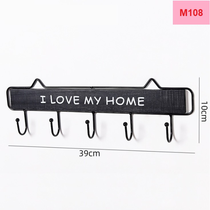 Móc treo đồ I love my home tiện lợi M108