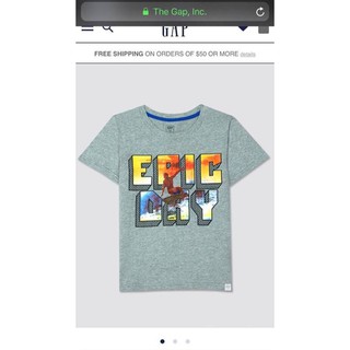 Size XS (22-25kg) và S (25-27kg) Áo thun GapKids