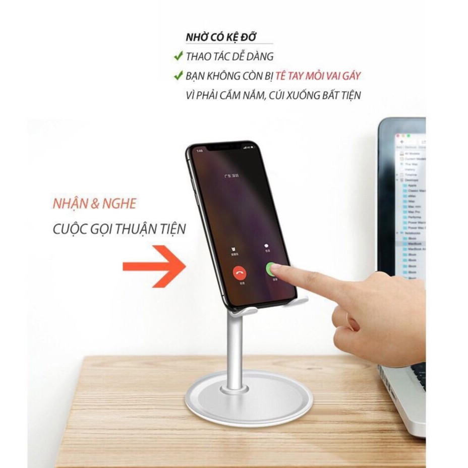 Giá Đỡ Điện Thoại Chống Tê Tay Mỏi Vai Gáy Siêu Nhẹ | BigBuy360 - bigbuy360.vn