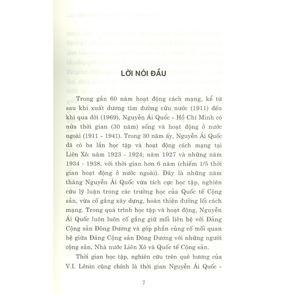 Sách - Hồ Chí Minh - Người Đặt Nền Móng Xây Dựng Quan Hệ Hữu Nghị Và Hợp Tác Toàn Diện Việt Nam - Liên Bang Nga | BigBuy360 - bigbuy360.vn
