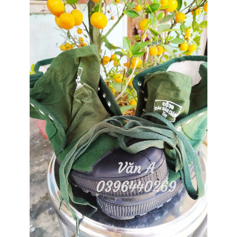 Giày Vải Xanh lá đi rừng đế chống trượt | BigBuy360 - bigbuy360.vn