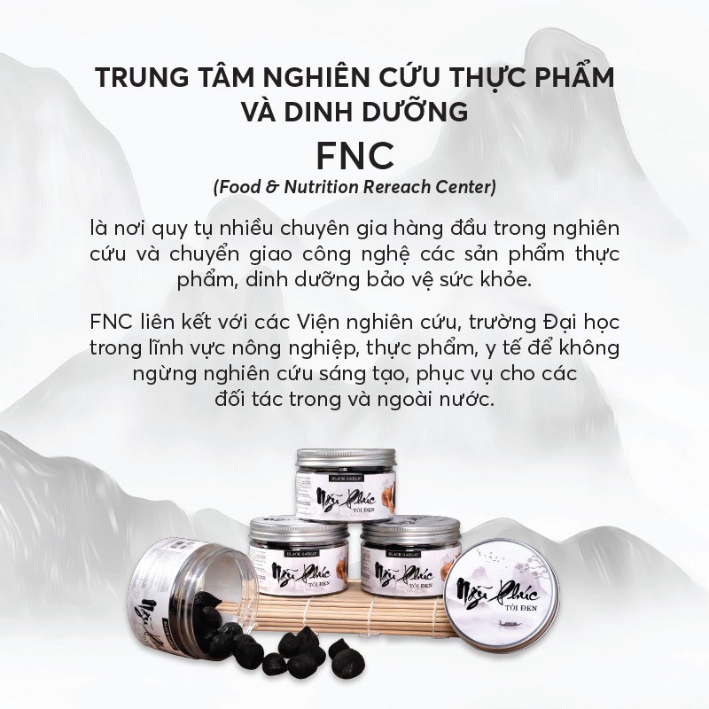 Tỏi đen cô đơn bóc vỏ Ngũ Phúc hộp 150g vô cùng tiện lợi