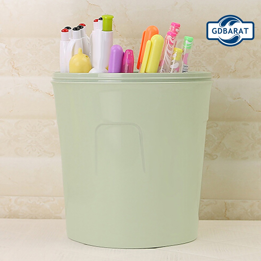 Thùng Rác Nắp Lật Mini Bằng Nhựa Nhiều Màu Sắc Tiện Dụng