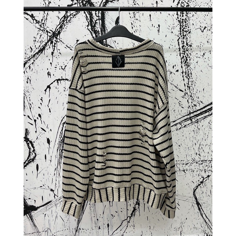 Áo khoác “TVD STRIPES TAN CARDIGAN”