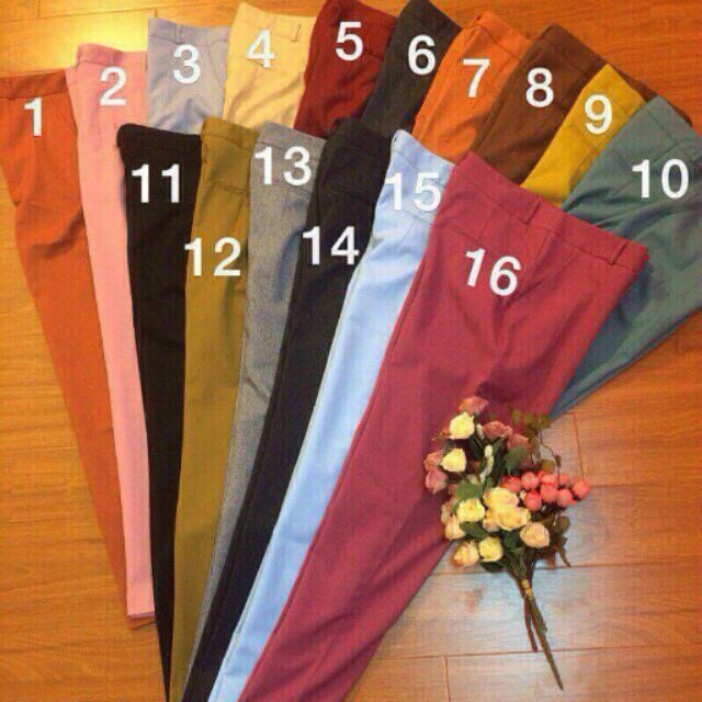 Mẫu quần tây nữ đẹp