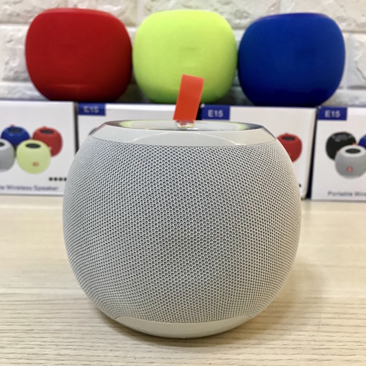Loa Bluetooth E15 Plus Vỏ Chống Thấm Nước, Âm Thanh Lớn, Bass Chắc Và Ấm, Hỗ Trợ Cắm USB,Thẻ Nhớ, Cổng 3.5 Độ Bền Cao