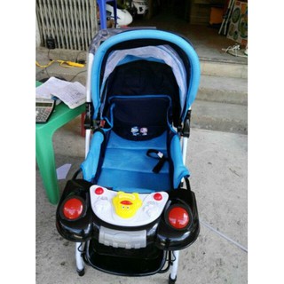 [Trợ giá] Xe đẩy 2 chiều 3 tư thế có nhạc + giỏ đồ