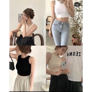 Áo Ba Lỗ Croptop Thun Tăm Nữ [ FREESHIP ]❤️❤️