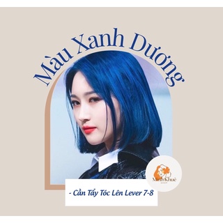 thuốc nhuộm tóc xanh dương + tặng oxy trợ dưỡng