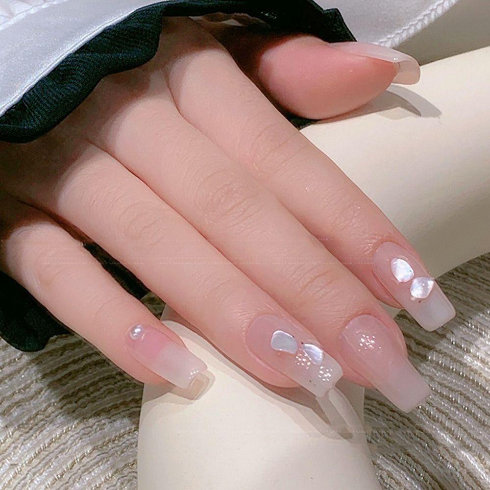 Bột Kim Tuyến Vỏ Sò 3D Màu Kẹo Ngọt Trang Trí Móng Tay DIY