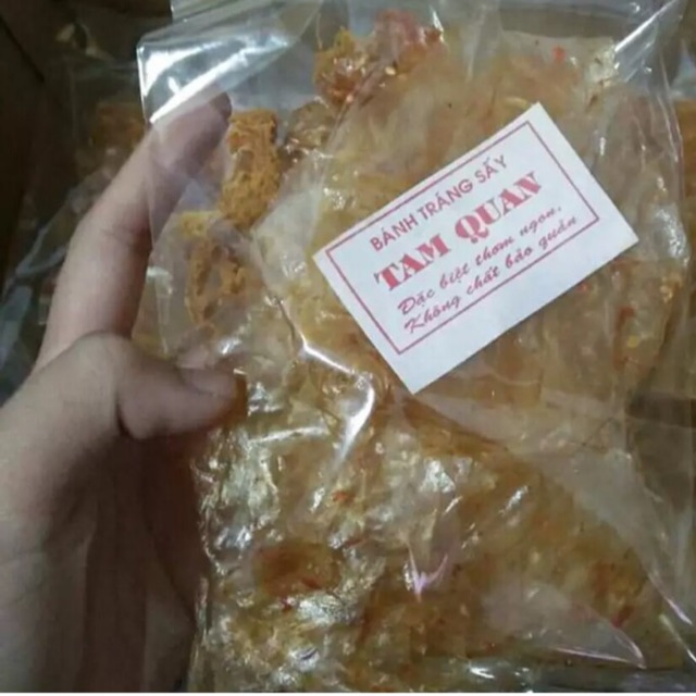 Bánh Tráng Sấy Giòn⚡️FREE SHIP⚡đặc sản Tam Quan Bình Định combo 5 bịch