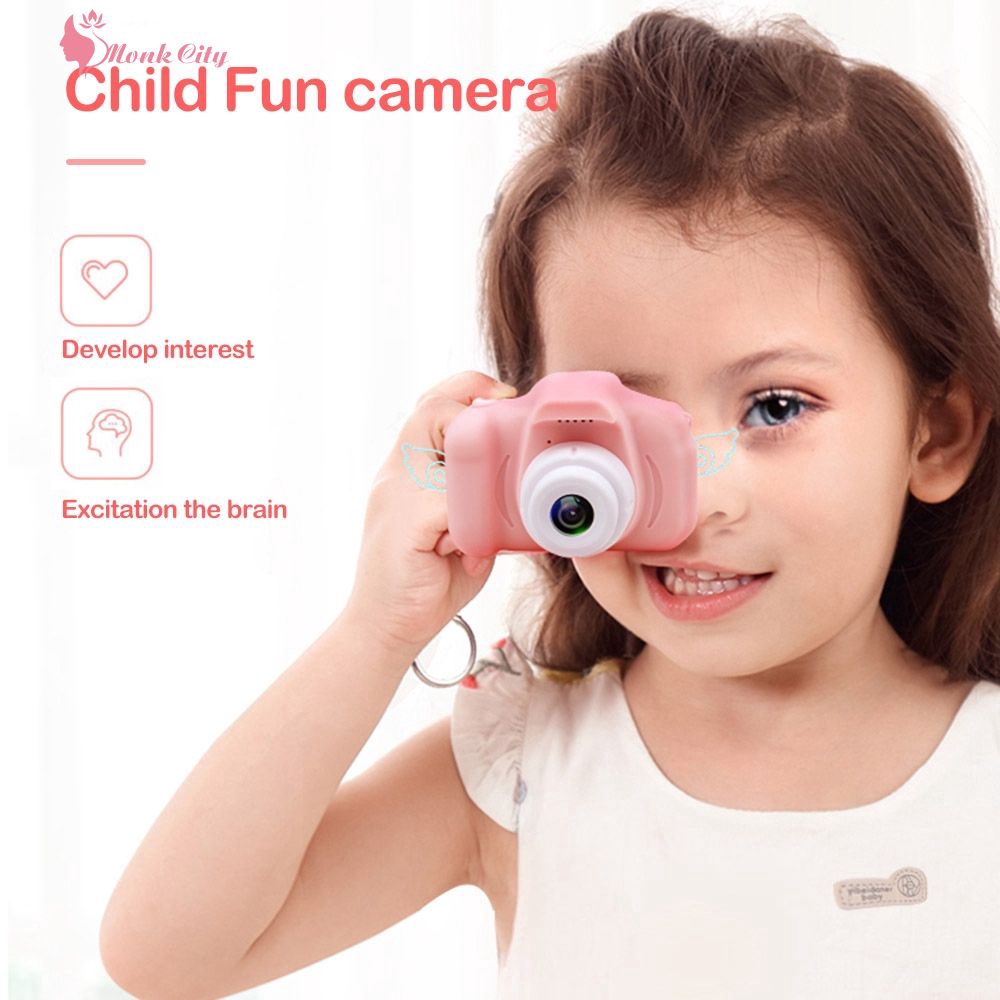 Máy chụp ảnh kỹ thuật số màn hình 2.0 inch đáng yêu cho bé | BigBuy360 - bigbuy360.vn