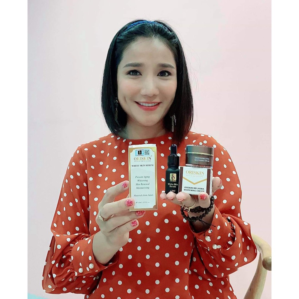 Serum Dưỡng Ẩm Cho Da Khô Oriskin White Skin Serum, Dưỡng Trắng Da Mờ Thâm Nám 10ml | BigBuy360 - bigbuy360.vn