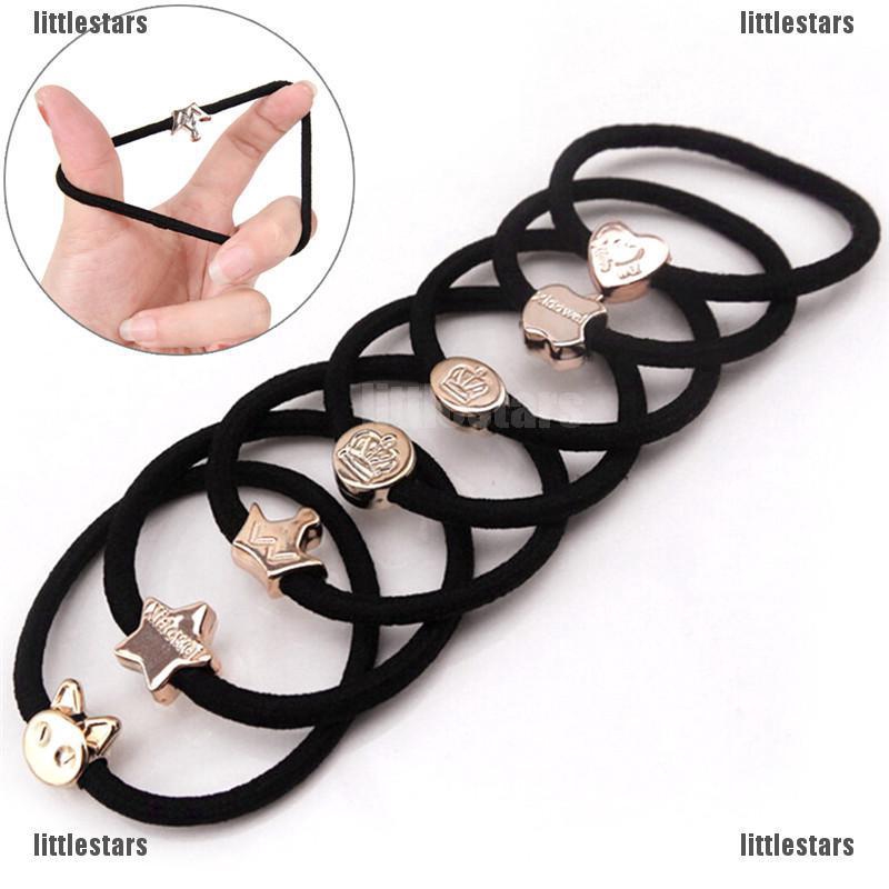 Bộ 10 Dây Cột Tóc Mặt Dễ Thương