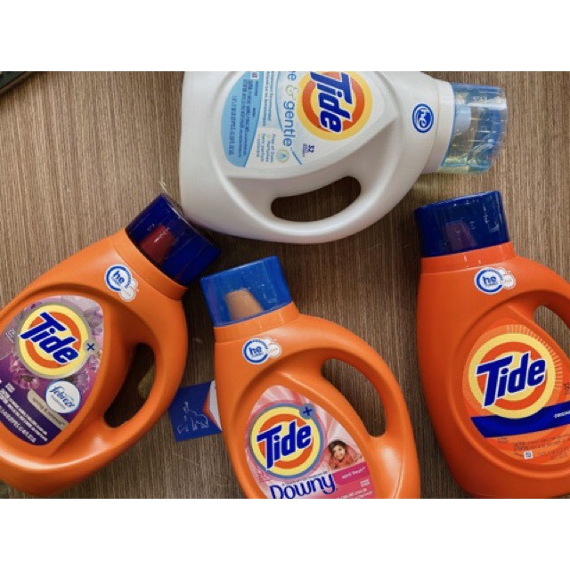 [USA] Nước giặt Tide trắng sáng 1.4L đủ mùi nhập khẩu chính hãng P&G Mỹ - Giá tốt