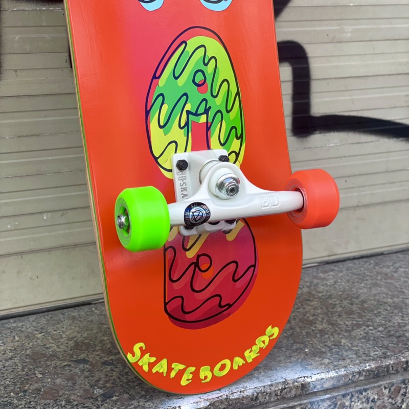 Ván Trượt Skateboard Chuyên Nghiệp Châu Âu - NOMAD COLORFUL CUSTOM COMPLETE 8.0