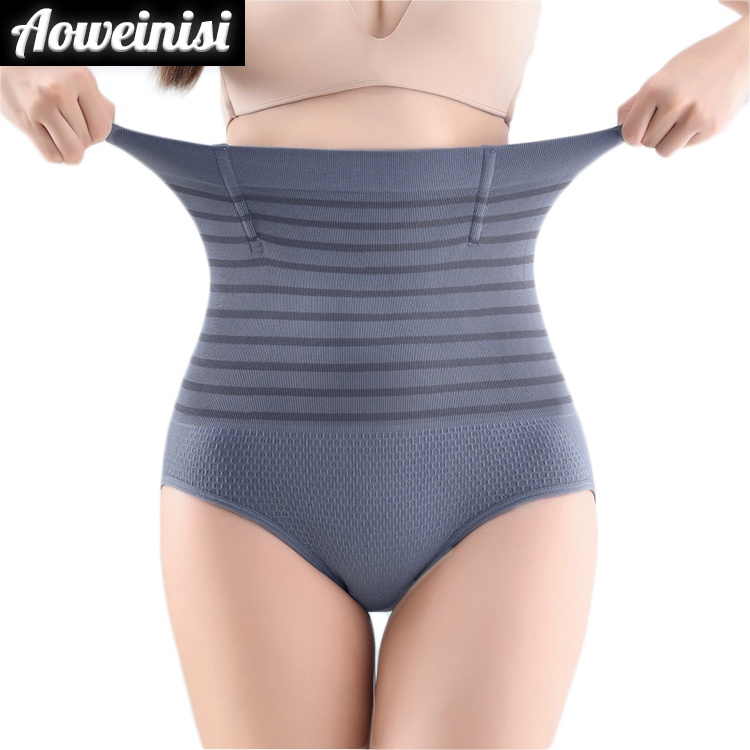 Quần định hình AOWEINISI cạp cao thời trang đơn giản cho phái nữ