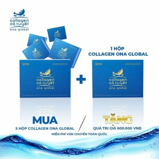 Collagen cá tuyết Onaglobal- 100% cá tuyết nhập khẩu Nauy, hấp thu gấp 7 lần collagen thông thường