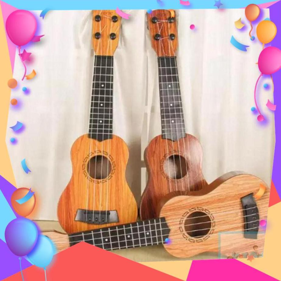 [hàng siêu hot] Freesship_ Đàn ukulele mini, đàn guitar mini cho bé tặng kèm vỏ đựng