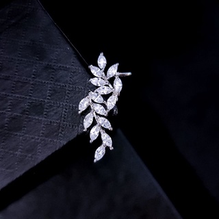 Bông tai kẹp vành ear cuff đá crystal
