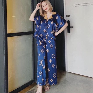 [ SIÊU PHẨM ] Hàng Cao Cấp Pijama Dài Tay Mặc Nhà Lụa Satin, Siêu Siêu Đẹp Mềm Mịn - Mát