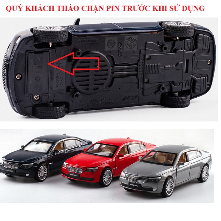 HÀNG THANH LÝ xe đồ chơi trẻ em - Mô hình xe ô tô BMW 760Li, ford raptor 1:32 bằng kim loại