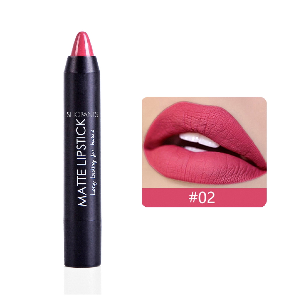 Son bút chì SHOPANTS 12 màu lựa chọn thời trang | BigBuy360 - bigbuy360.vn