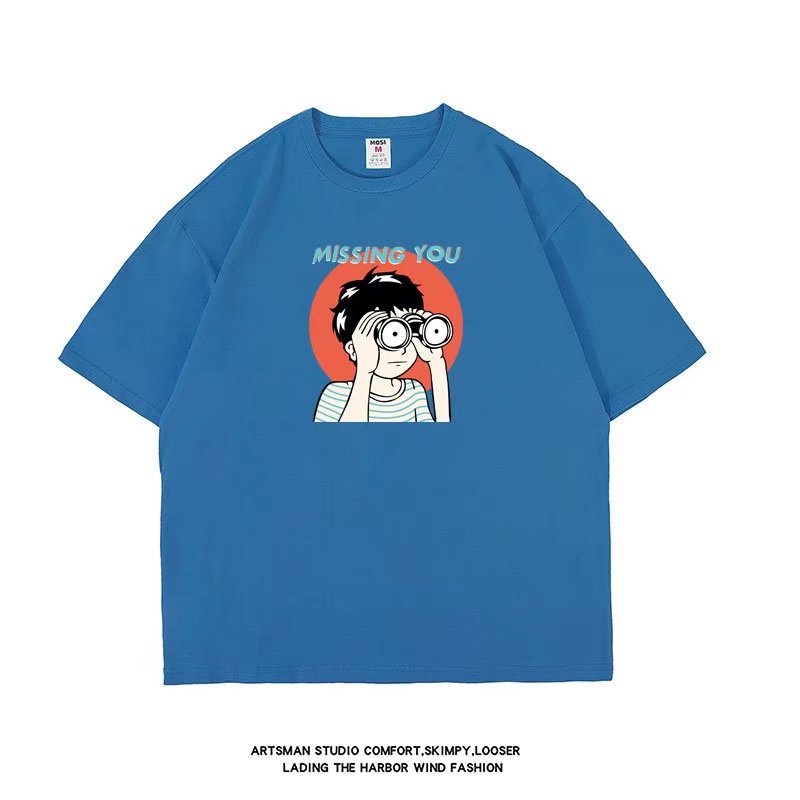 Áo Thun Tay Ngắn Dáng Rộng Phong Cách Hip Hop Size M-8XL Thời Trang Cho Nam