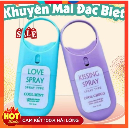 Xịt Thơm Miệng Love Spray- Kissing Spray Chính Hãng 100%