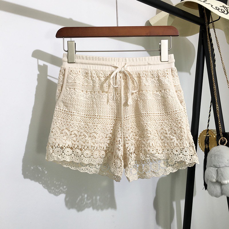 Quần cộc ren hàng Quảng Châu cao cấp (hàng có sẵn) Quần mặc nhà | BigBuy360 - bigbuy360.vn