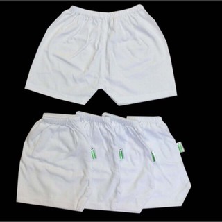 Set 5 quần đùi trắng cotton