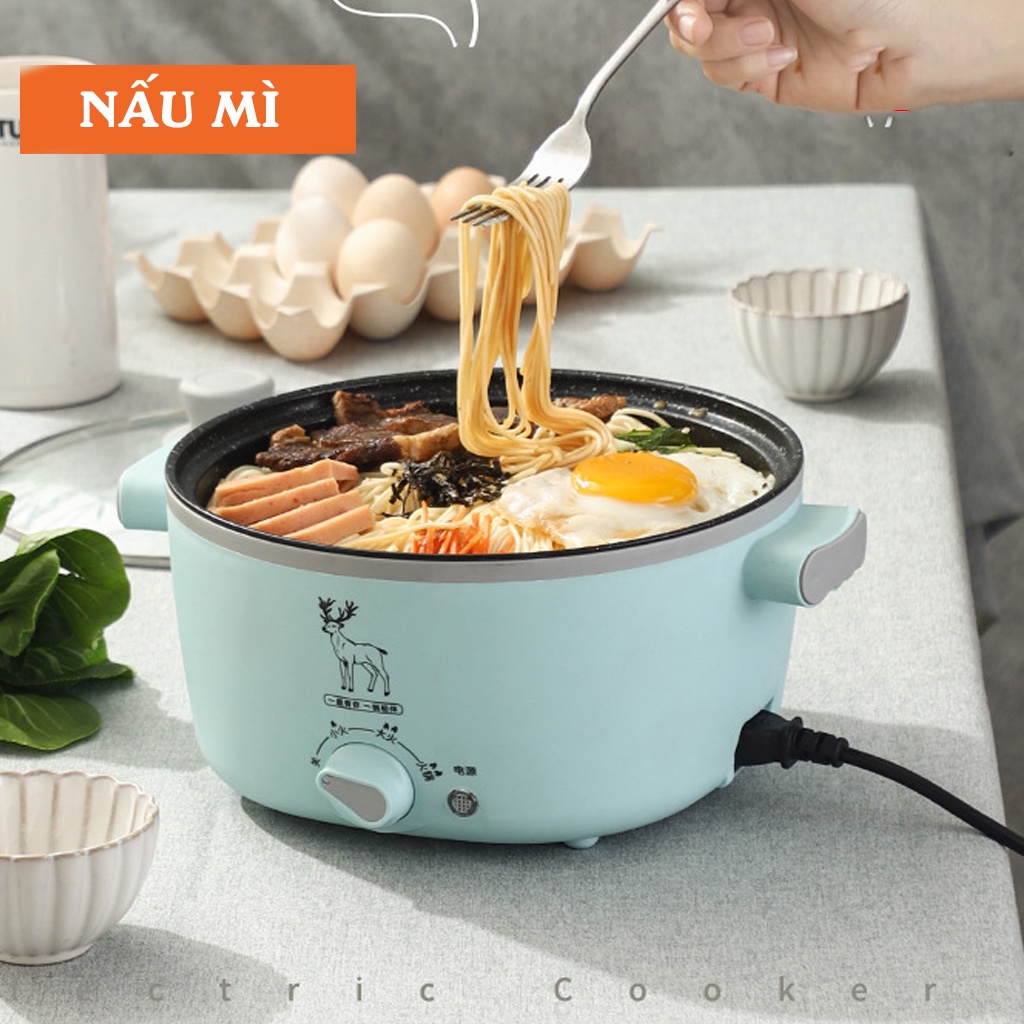 Nồi Lẩu Mini Đa Năng ARISON N-09 Dung Tích Lên Đến 3.2L Chống Dính Cao Cấp Bảo Hành 6 Tháng NL09