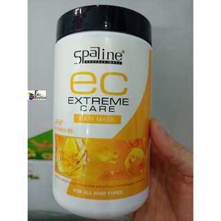 Hấp mặt nạ chăm sóc tóc Vitamin B5 Spaline 850ml lavox dùng để ủ, xã tóc