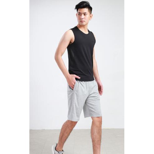 Áo ba lỗ thể thao nam KWIN- KTT002S8- 3 màu- (50-65 KG)