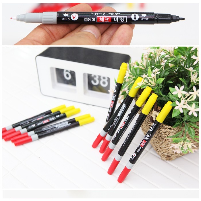 Bút Đánh Dấu Marker ARTBOX Hàn Quốc Dong-A Màu Đỏ