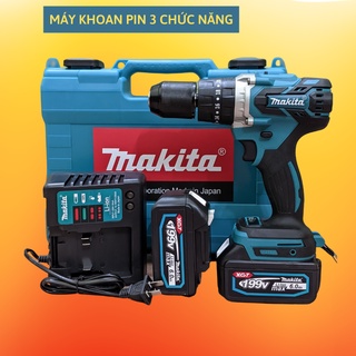 Máy khoan pin 3 chức năng đầu kẹp 13mm autolock pin 10 cell