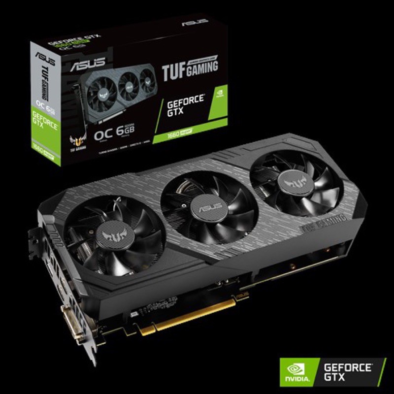 VGA ASUS TUF Gaming X3 GeForce GTX 1660 SUPER 6GB GDDR6 (TUF 3-GTX1660S-6G-GAMING)