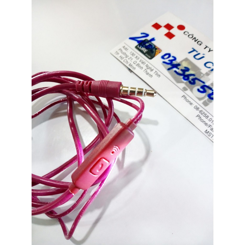 Tai nghe điện thoại - Chân cắm chuẩn 3.5 mm_4 điểm cực | BigBuy360 - bigbuy360.vn
