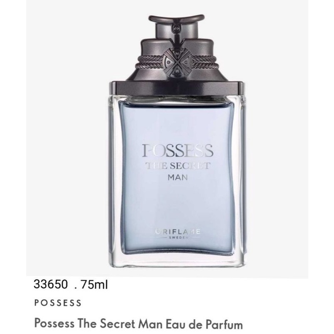 33650 NƯỚC HOA NAM POSSEESS THE SECRET MAN EDP75ml.Hương tươi mát của hoa cỏ và gỗ để lại dấu ấn khó phai mờ.Xx Ba Lan