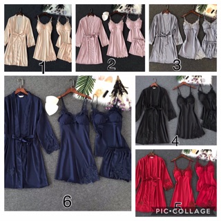 Sét đồ ngủ 4 chi tiết